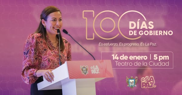 Milena Quiroga rendirá su informe de los primeros 100 días de gobierno el próximo martes