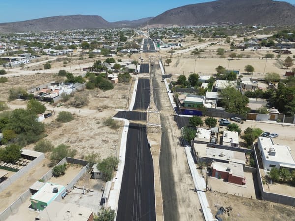 Avanzan obras viales en Juan de Dios Ángulo y Bahía Concepción