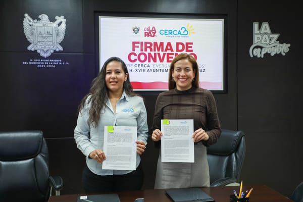 Firma Milena Quiroga convenio de colaboración con CERCA para mejorar la calidad del aire