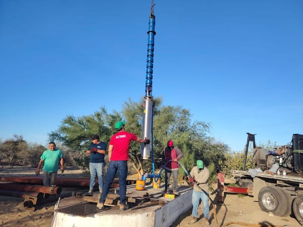 OOMSAPAS La Paz instala nuevo equipo para mejorar la presión de agua