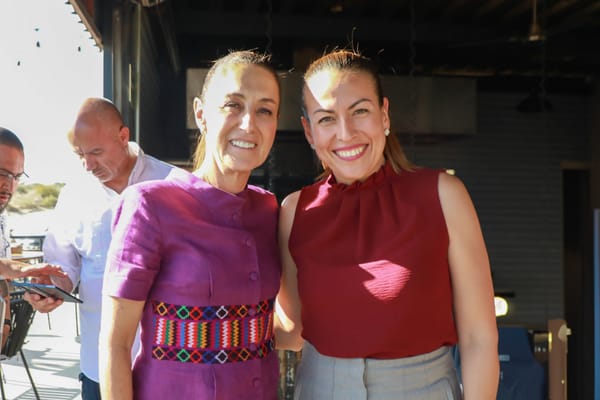 Recibe Milena Quiroga respaldo de Claudia Sheinbaum en proyectos estratégicos