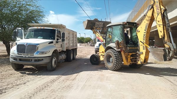 Comienza limpieza de arroyos por temporada de huracanes en La Paz