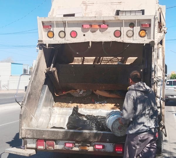 Del 19 al 25 de mayo se recolectaron más de 2,200 toneladas de residuos