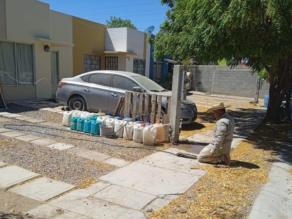 Realiza OOMSAPAS La Paz operativos de inspección por tomas clandestinas, bombas de succión a la red y desperdicio de agua