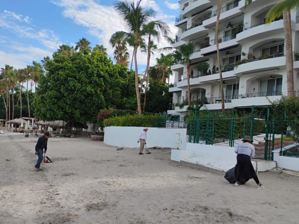 Recolectan más de 6 toneladas de residuos en playas de La Paz