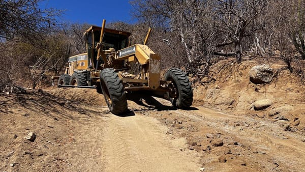 Rehabilita Ayuntamiento de La Paz más de 65 kilómetros de caminos rurales en San Bartolo