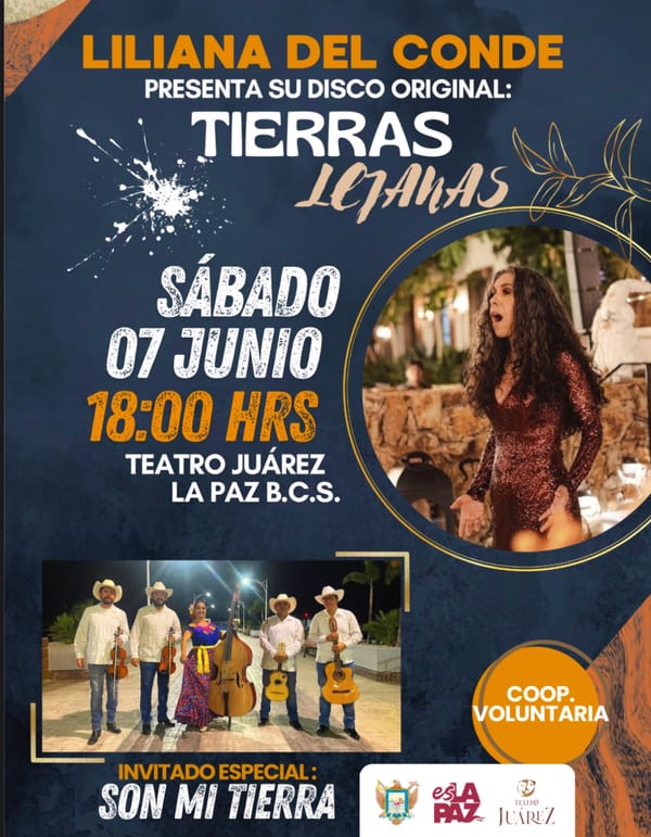 Presentará Liliana del Conde su disco Tierras Lejanas en el Teatro Juárez