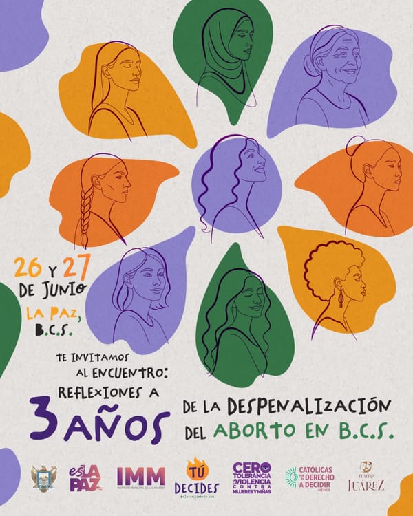 Realizará IMM La Paz, conversatorio y taller sobre despenalización del aborto en BCS