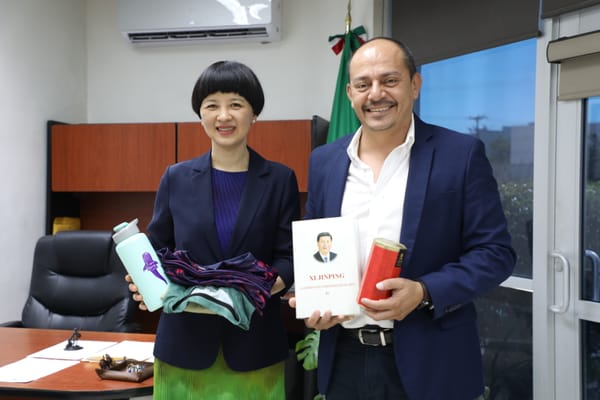 Estrechan lazos Ayuntamiento de La Paz y Consulado de China en México