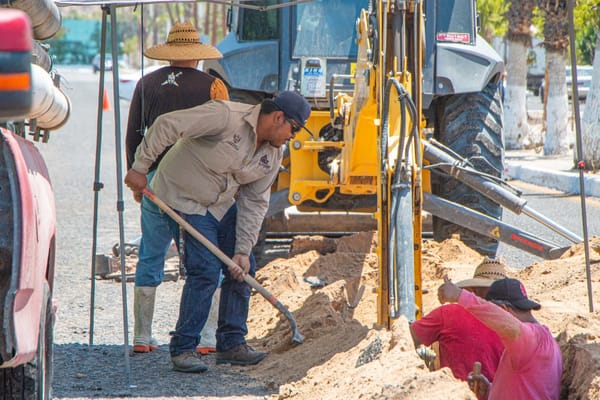 OOMSAPAS La Paz atiende más de 220 reportes de fugas de agua y drenaje