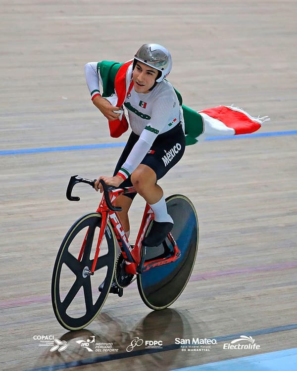 Ciclista de La Paz entre los mejores de América