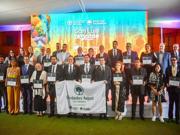 La Paz recibe por segundo año consecutivo el reconocimiento “Ciudad Árbol”