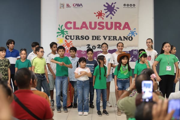 Realizan clausura de cursos de verano en el Centro Municipal de las Artes