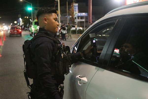 Aplican en este fin de semana el municipio de La Paz operativo de alcoholimetría por la seguridad vial