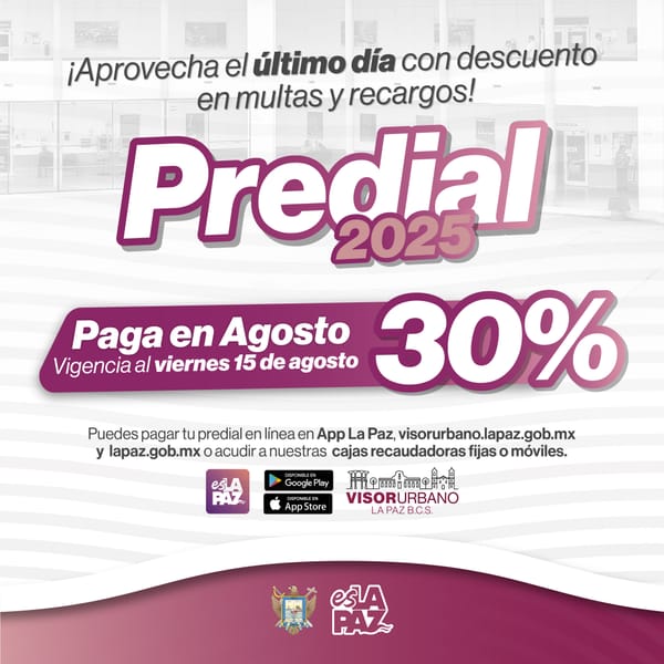 Últimos días del 30% de descuento en multas y recargos del impuesto predial