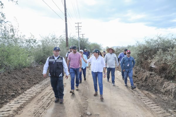 Autoridades municipales y estatales refuerzan limpieza del canal pluvial en Paraíso del Sol y Rinconada Las Californias