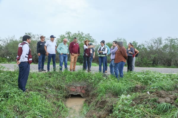 Avanzan trabajos de reconstrucción en el municipio de La Paz