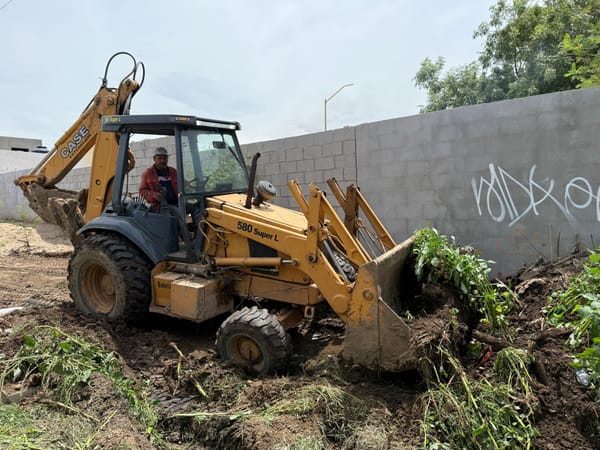 Programa “Reconstruyendo La Paz” continúa con acciones de limpieza, relleno y desazolve