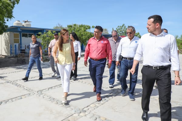 Visita Milena Quiroga instalaciones del CETMAR La Paz