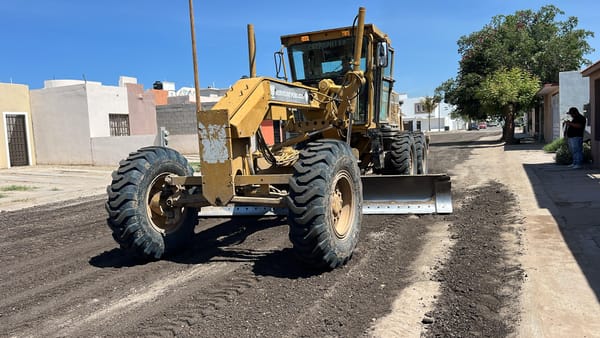 Inician trabajos de rehabilitación de vialidades en Los Planes
