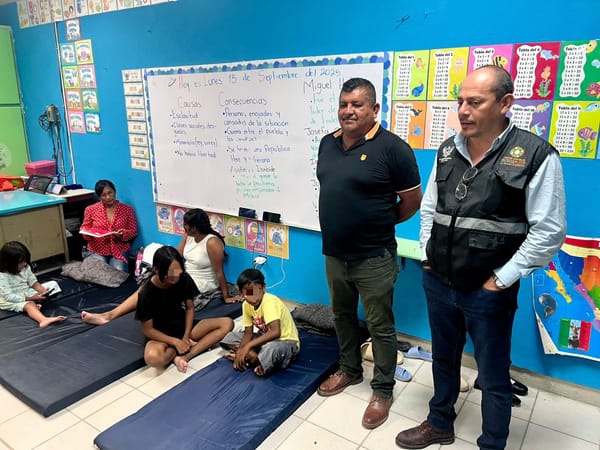 Refuerzan acciones en El Carrizal ante daños generados por las precipitaciones