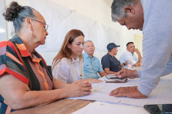 Sostiene Milena Quiroga encuentro con ejidatarios de Los Planes