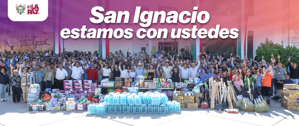 Se suma Ayuntamiento de La Paz a colecta de apoyo para San Ignacio