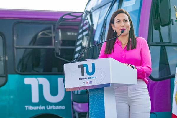 Anuncia Milena Quiroga 40 unidades nuevas de Tiburón Urbano