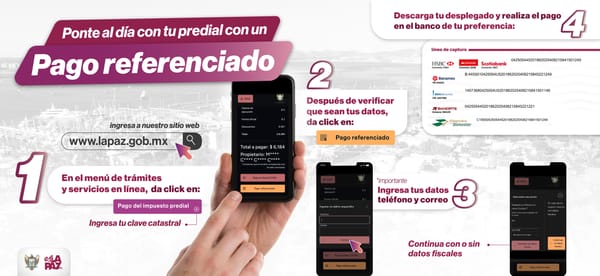 Tesorería de La Paz emite recomendaciones para el pago en línea del predial