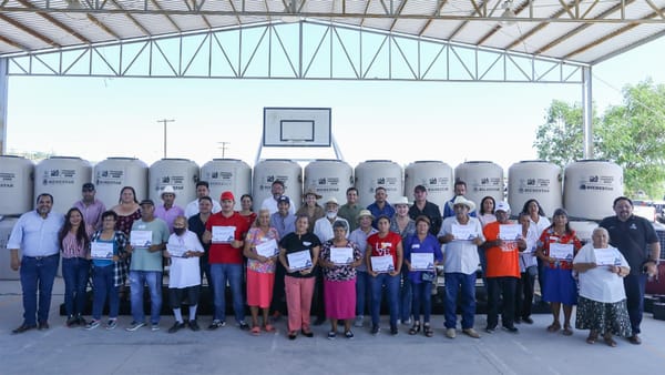 Anuncia Milena Quiroga acciones de agua potable y alumbrado para Los Dolores