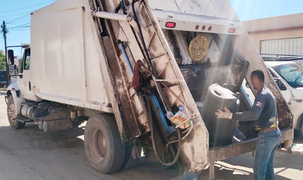 Recolectó Dirección de Sustentabilidad más de 2,300 toneladas de basura en hogares de La Paz