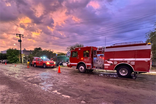 Atendieron bomberos de La Paz más de 150 emergencias durante septiembre