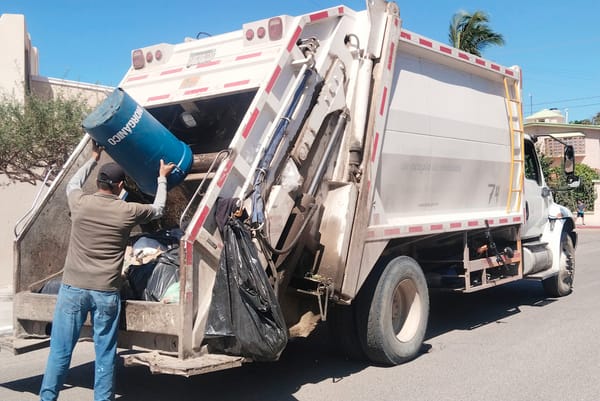 Recolectó Dirección de Sustentabilidad más de 2,300 toneladas de basura en hogares de La Paz