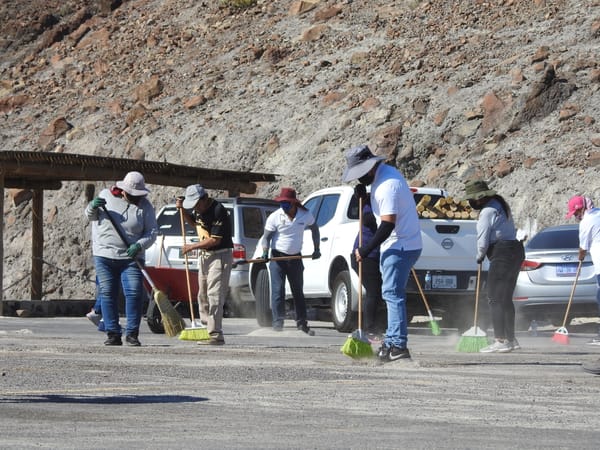 Gobierno municipal de La Paz participa en jornada de limpieza en playa Balandra