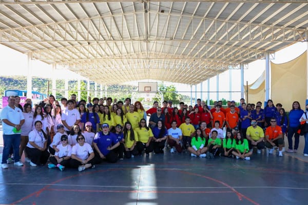 Jóvenes de La Paz participaron en Rally “Juventudes en Movimiento”