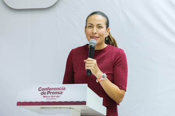 Anuncia Milena Quiroga, saldo blanco en el operativo Buen Fin