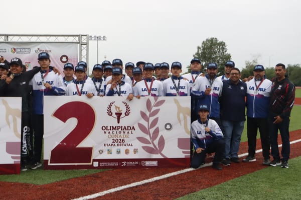 Suma La Paz 3 medallas más de plata y 2 bronces en la Olimpiada Estatal 2026