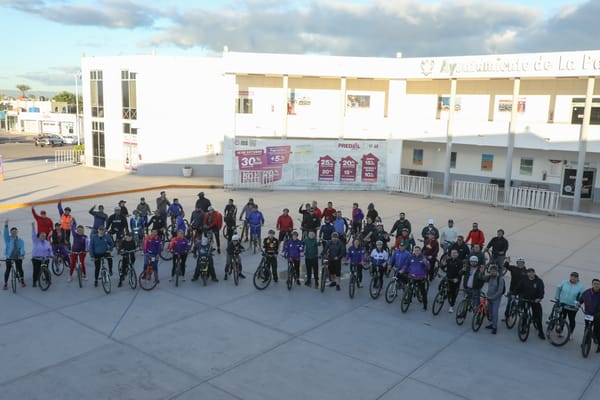 Encabeza Milena Quiroga primer Biciviernes de 2026