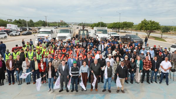 Fortalece Milena Quiroga imagen urbana y uso de agua tratada con obras en La Paz