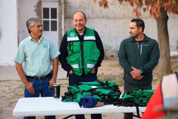 Fortalece OOMSAPAS La Paz seguridad del personal de campo