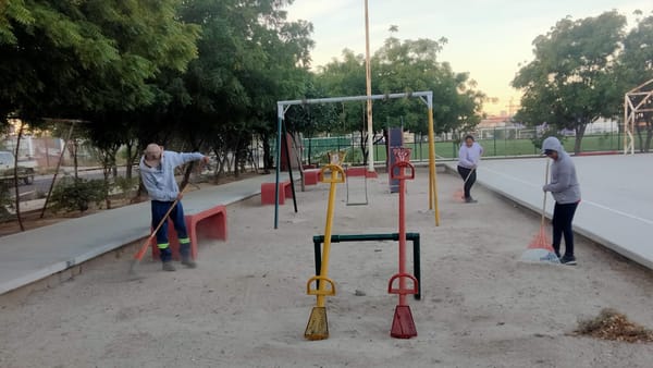 Servicios Públicos de La Paz atendió 10 parques en distintos puntos de la ciudad