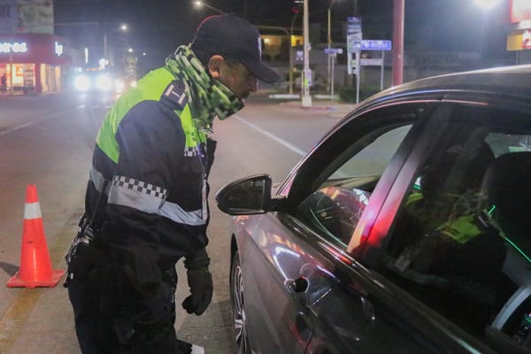 Aplican operativo de alcoholimetría este fin de semana en La Paz