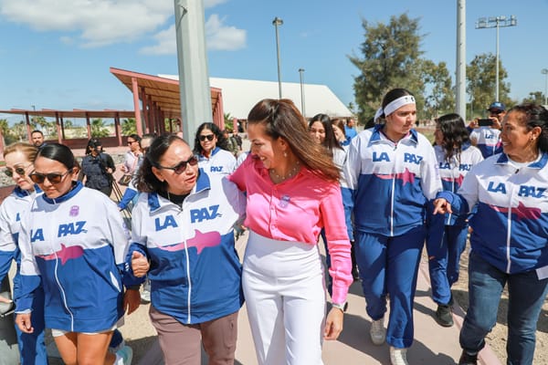 Milena Quiroga impulsa recuperación de 60 espacios deportivos en La Paz; benefician a 150 mil personas