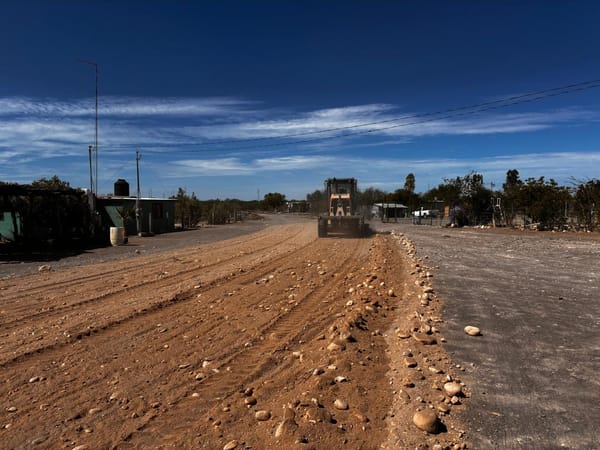Servicios Públicos atiende más de 140 kilómetros de caminos rurales en el municipio de La Paz