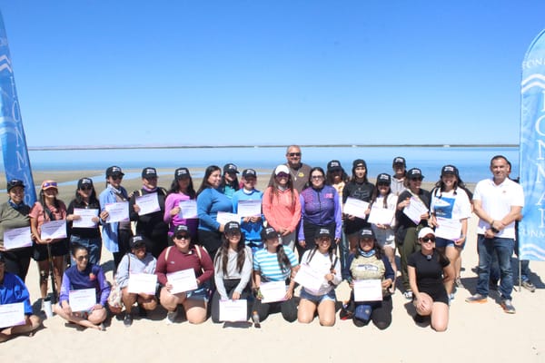Gran participación en Primer Curso Básico de Pesca de Orilla para mujeres