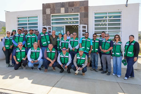 OOMSAPAS La Paz supervisa obras en Todos Santos y El Pescadero