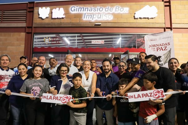 1,500 jóvenes al ring: Milena Quiroga cumple e inaugura gimnasio de box en La Paz