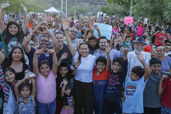 Fortalece Milena Quiroga espacios para la niñez con rehabilitación de parque en Lagunitas