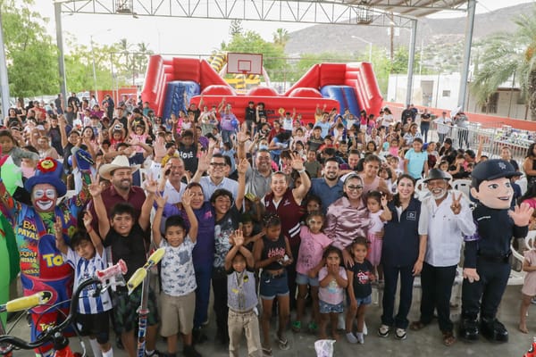 Impulsa Milena Quiroga el bienestar de la niñez en la colonia Lázaro Cárdenas
