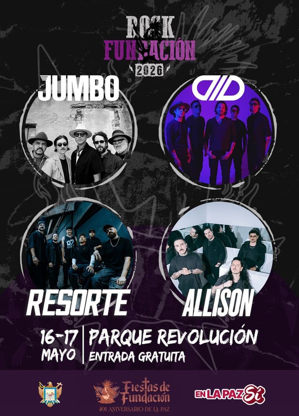 Anuncian cartelera oficial del festival Rock Fundación 2026